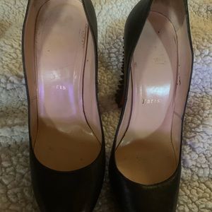 Christian Louboutin Black Heels US 9